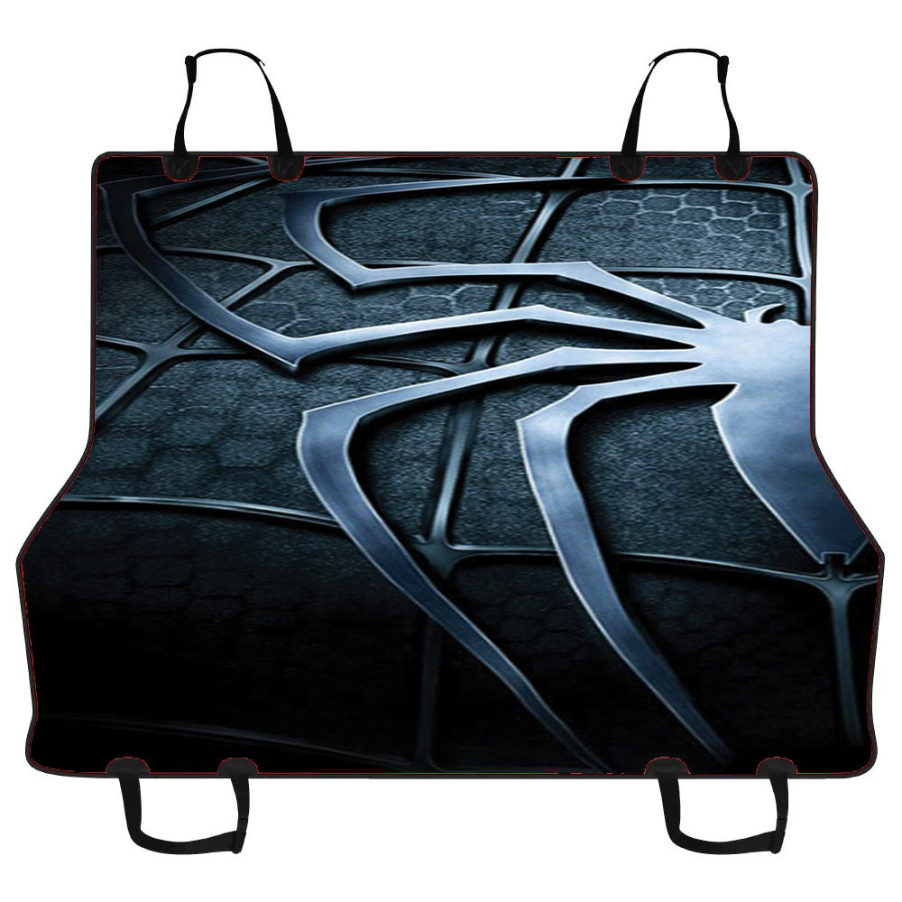 Black Spider Man Suit Car Pet Seat Cover