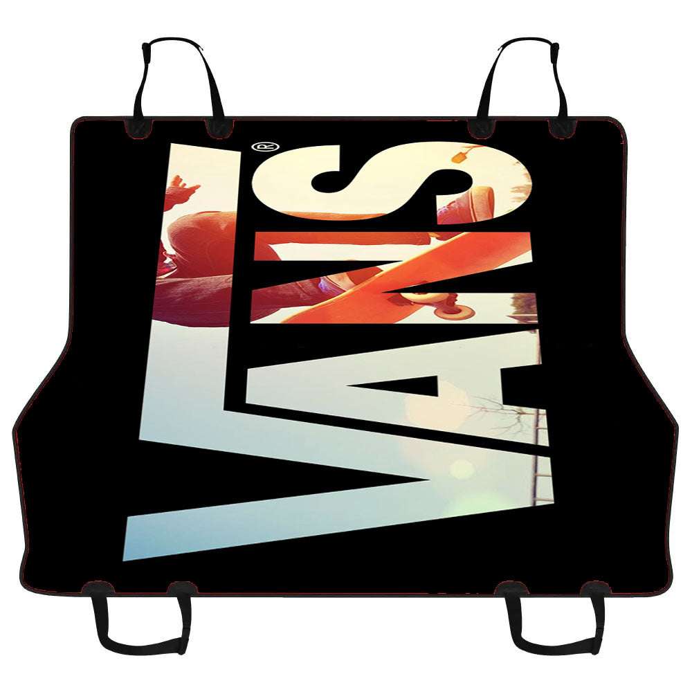 Black Vans Logo Skate Car Pet Seat Cover