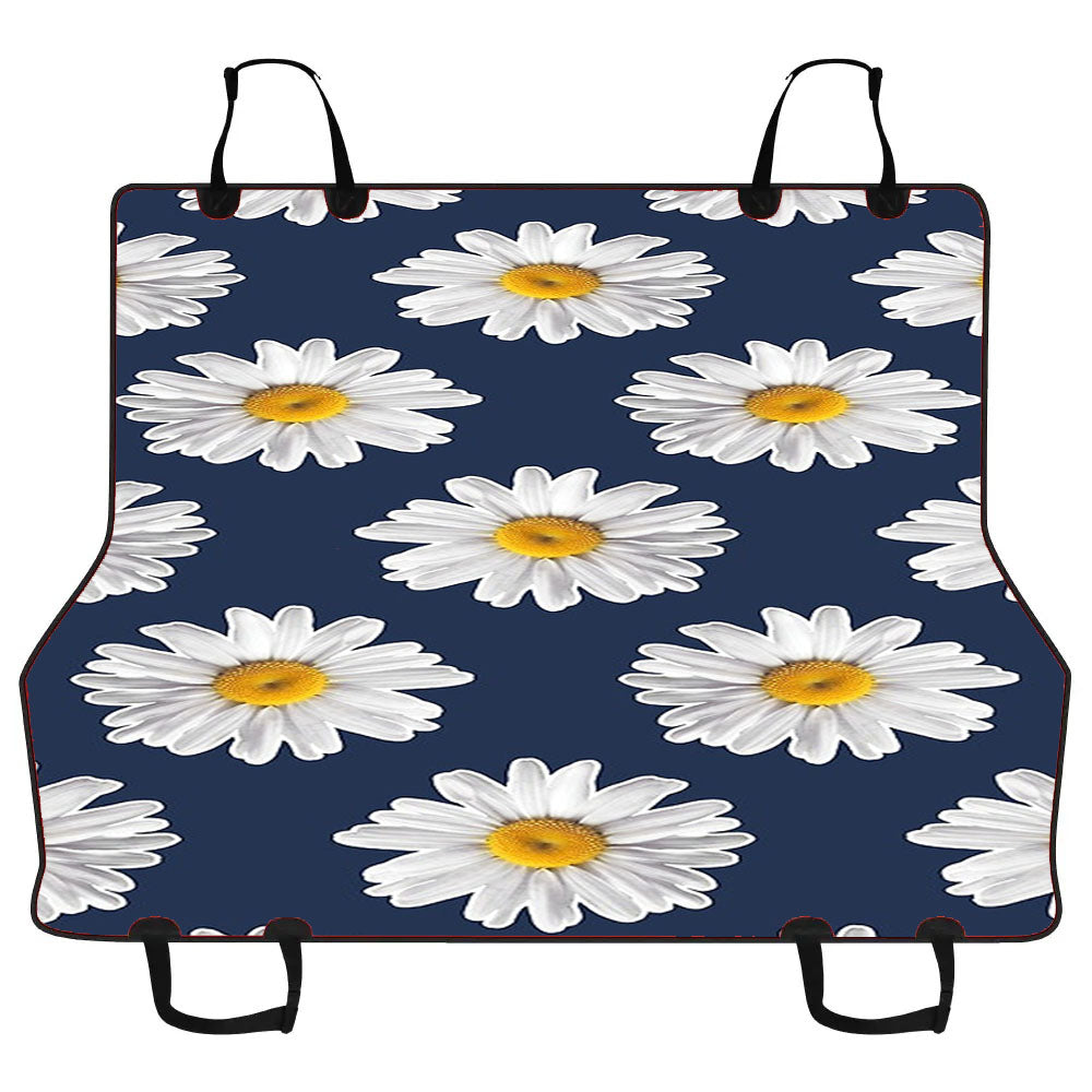 Blue Daisy Flower Car Pet Seat Cover
