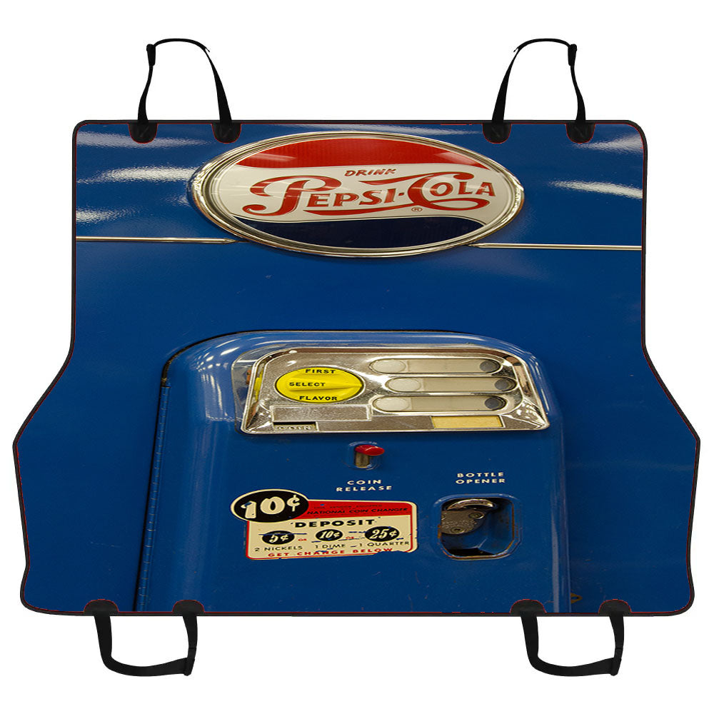 Blue Pepsi Cola Vendo Machine Car Pet Seat Cover