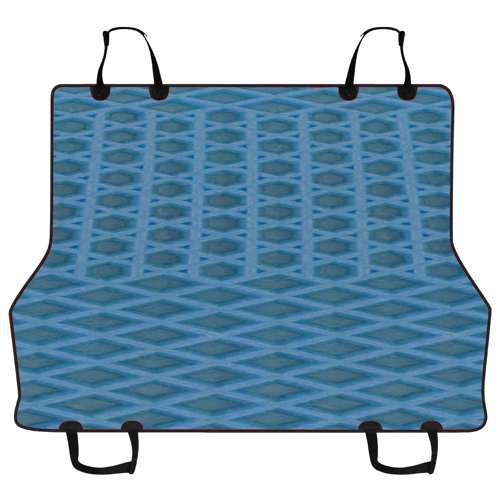 Blue Vans Waffle Shoes Car Pet Seat Cover