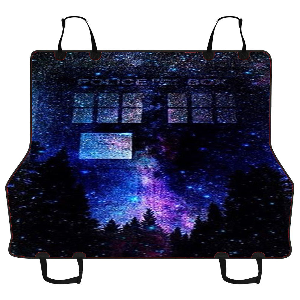 Bluetardis Tenth Doctor Dr Who In Space Car Pet Seat Cover