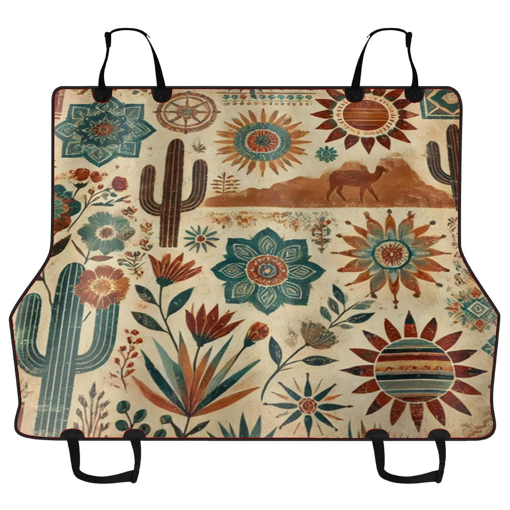 Bohemian Desert Car Pet Seat Cover