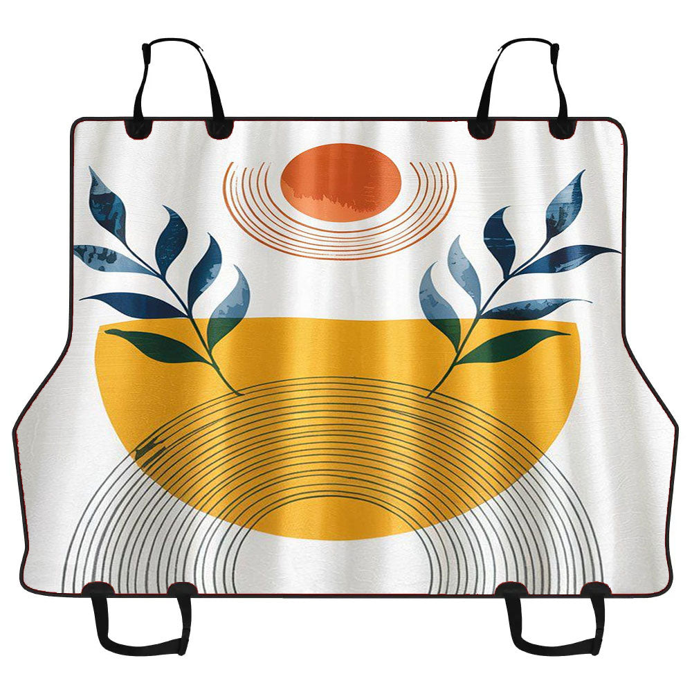 Boho Mid Century Car Pet Seat Cover