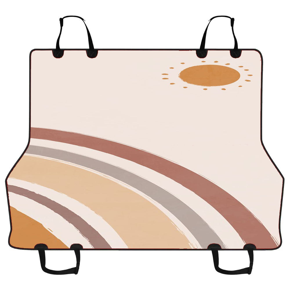 Boho Poster Car Pet Seat Cover