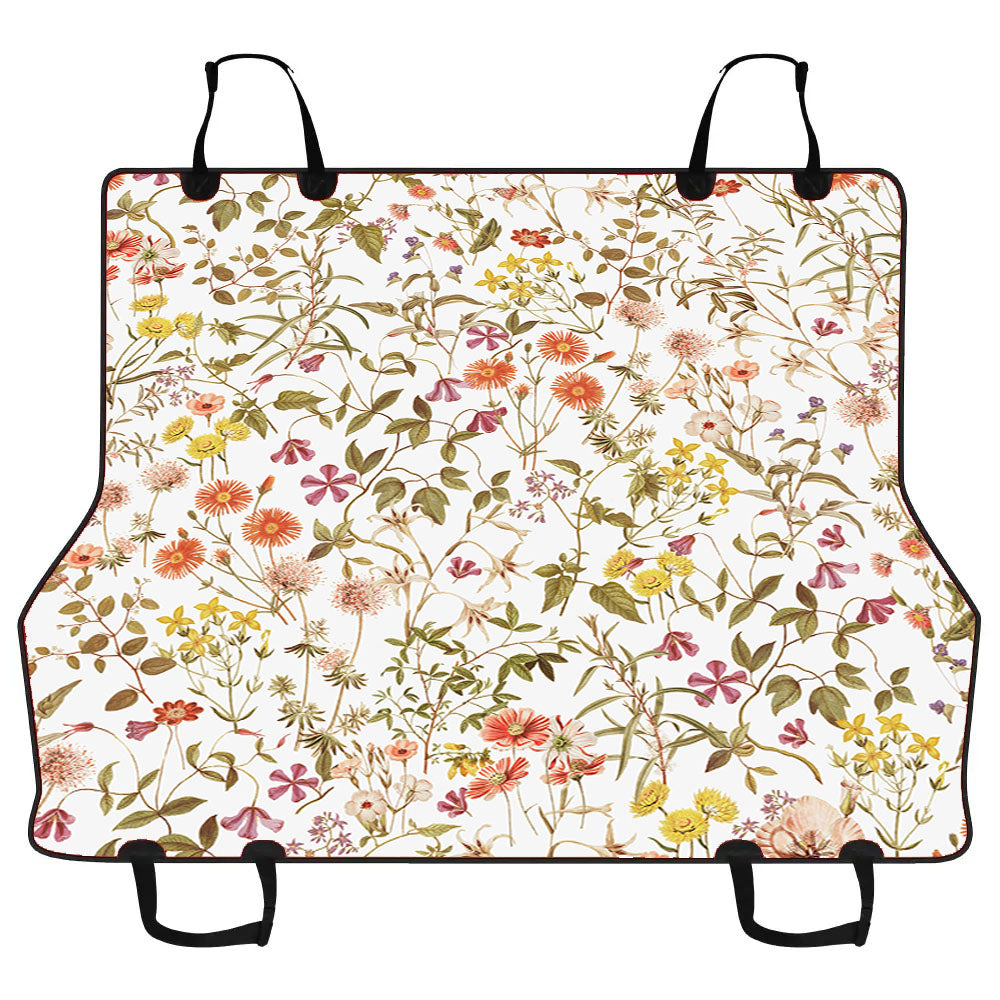 Botanical Mess Pattern Car Pet Seat Cover