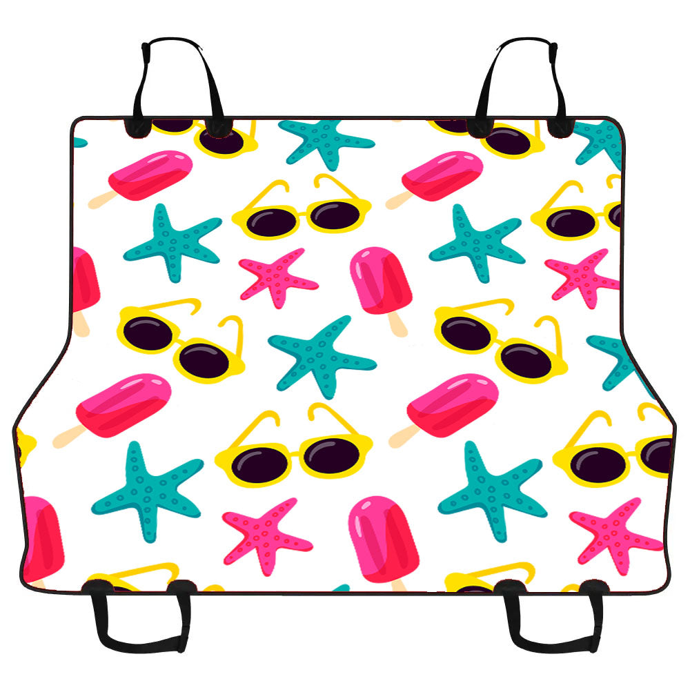 Bright Summer Patterns 04 Car Pet Seat Cover