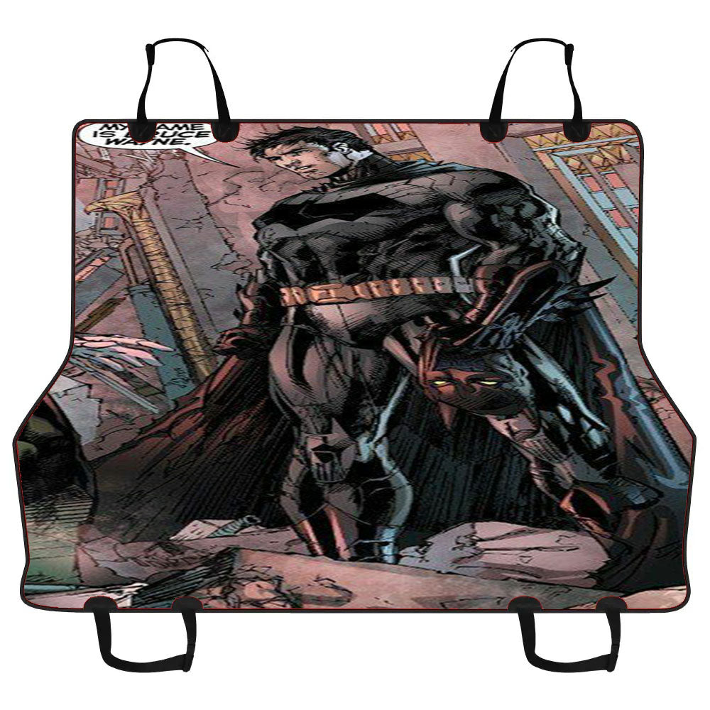 Bruce Wayne Batman Comic Car Pet Seat Cover