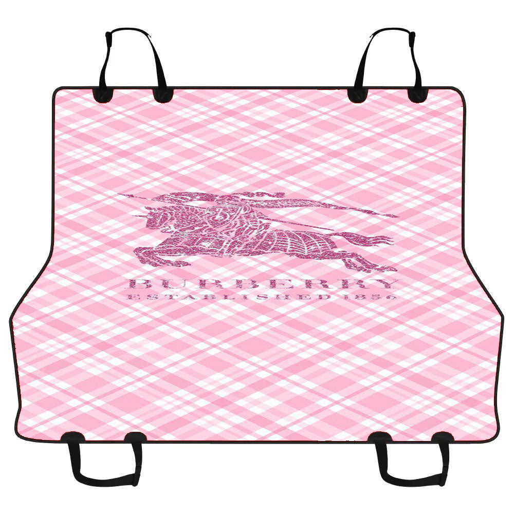 Burberry Pink Car Pet Seat Cover