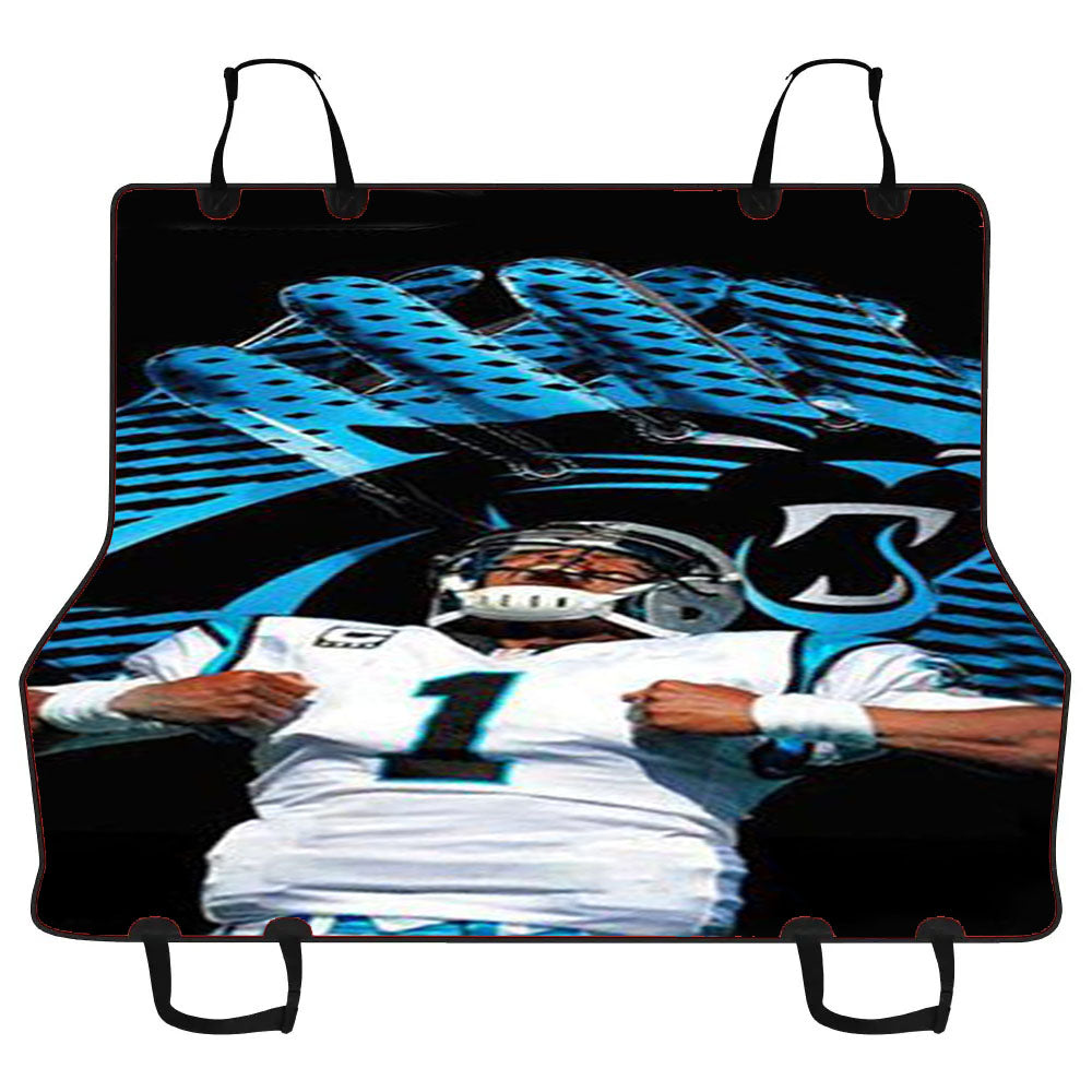 Cam Newton Nfl Panthers Car Pet Seat Cover