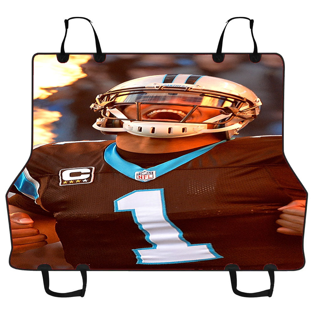Cam Newton On Fire 2 Car Pet Seat Cover