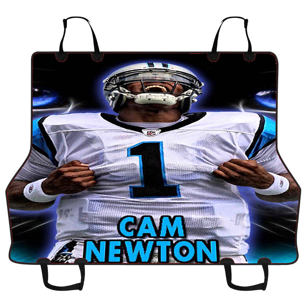 Cam Newton Panthers Eyes Car Pet Seat Cover