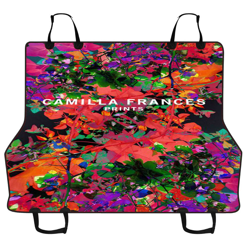 Camilla Frances Flower Car Pet Seat Cover