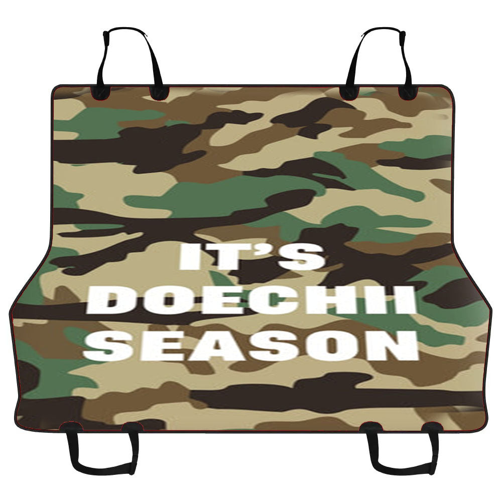 Camo Season Car Pet Seat Cover