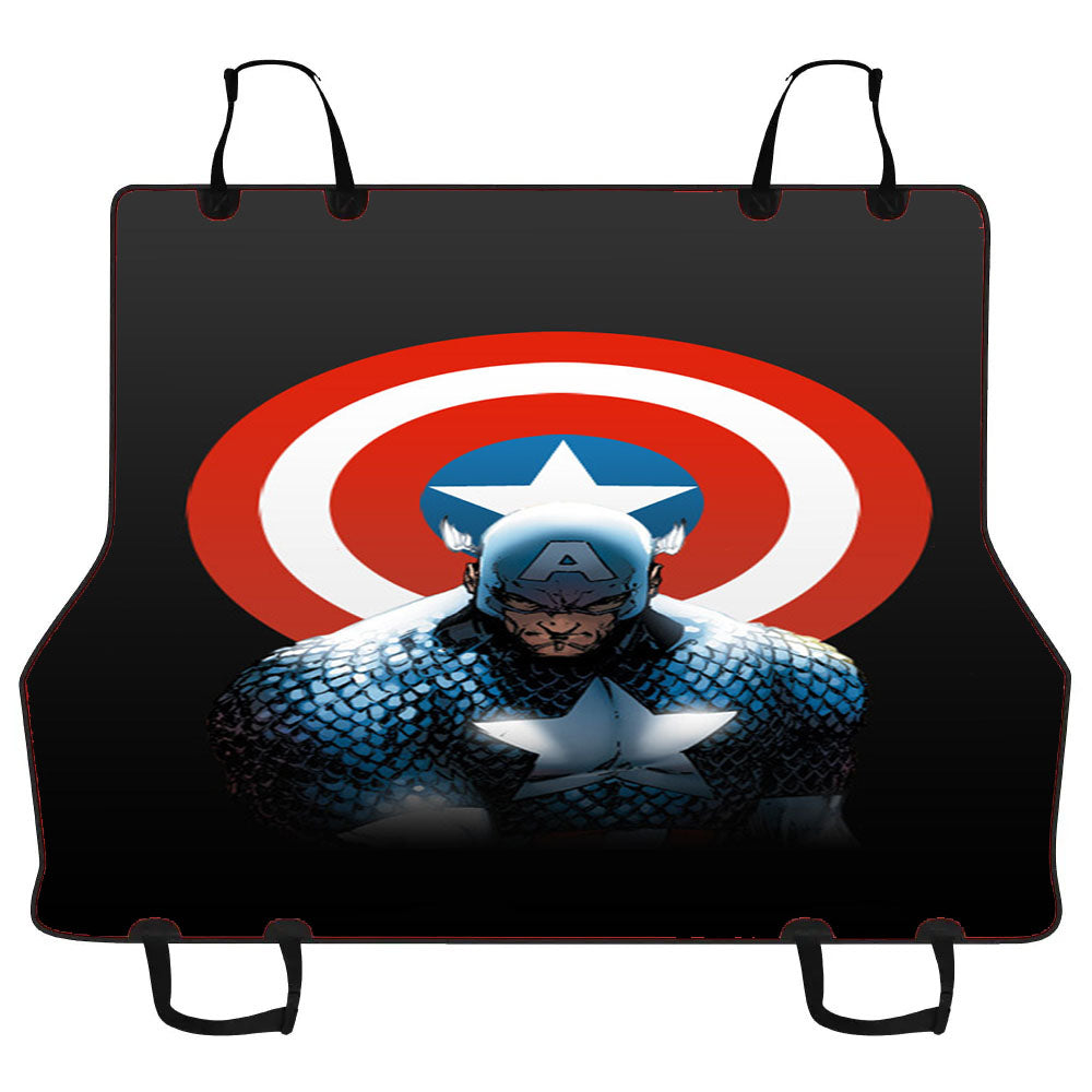 Captain America Car Pet Seat Cover