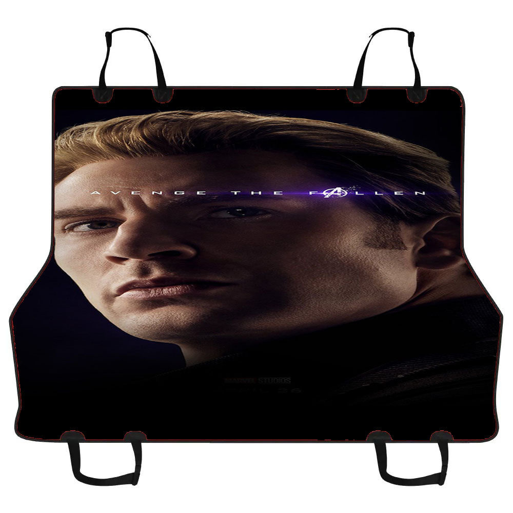 Captain America Avengers Endgame Hero Film Marvel Art Car Pet Seat Cover