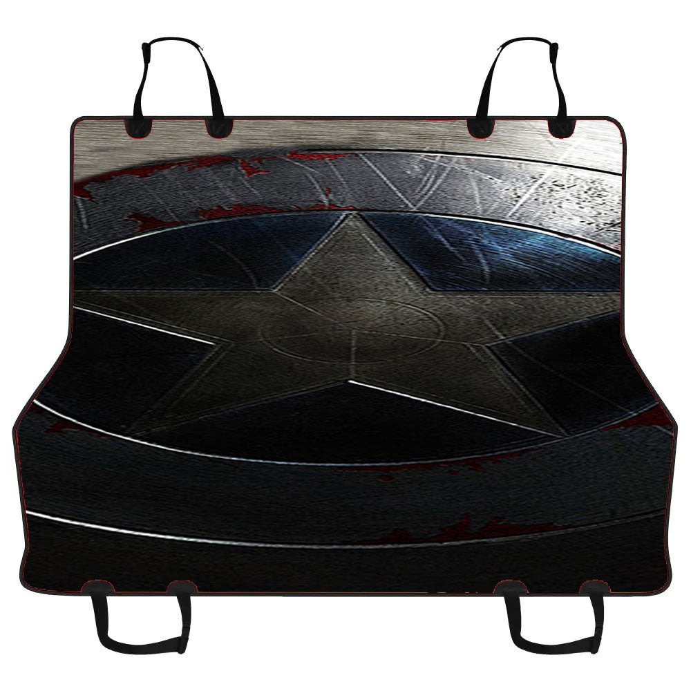 Captain America Avengers Shield Car Pet Seat Cover