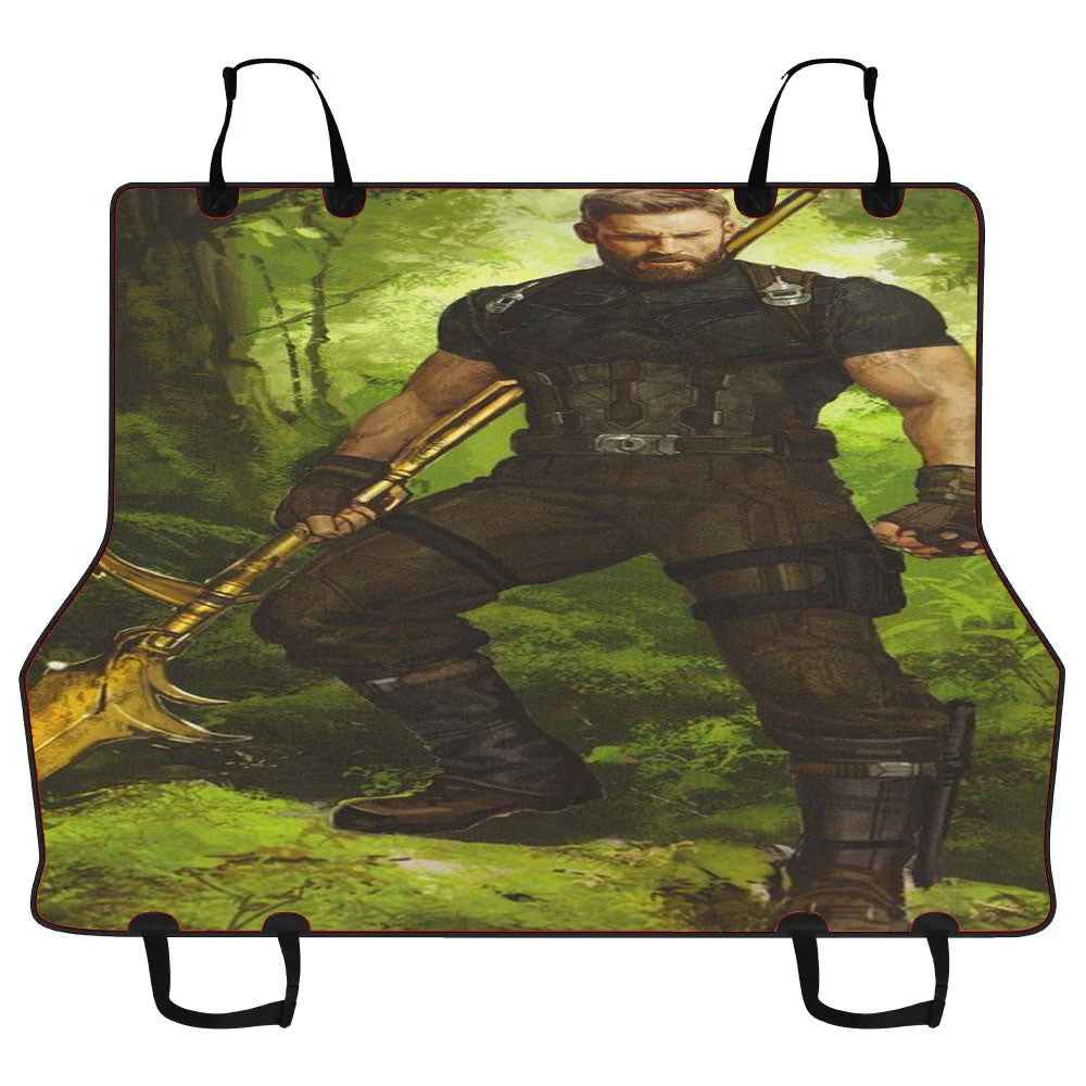 Captain America Best Art Work Car Pet Seat Cover