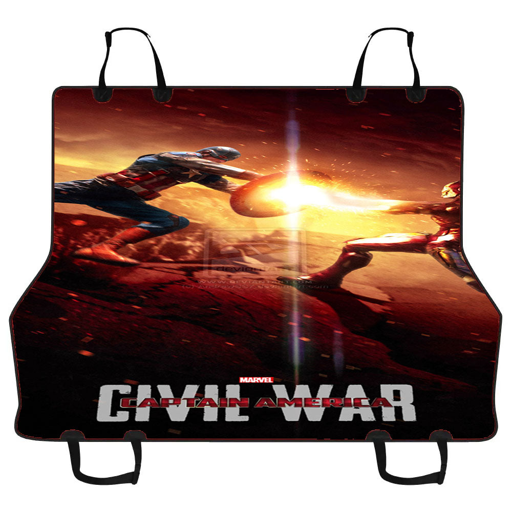 Captain America Civil War Car Pet Seat Cover