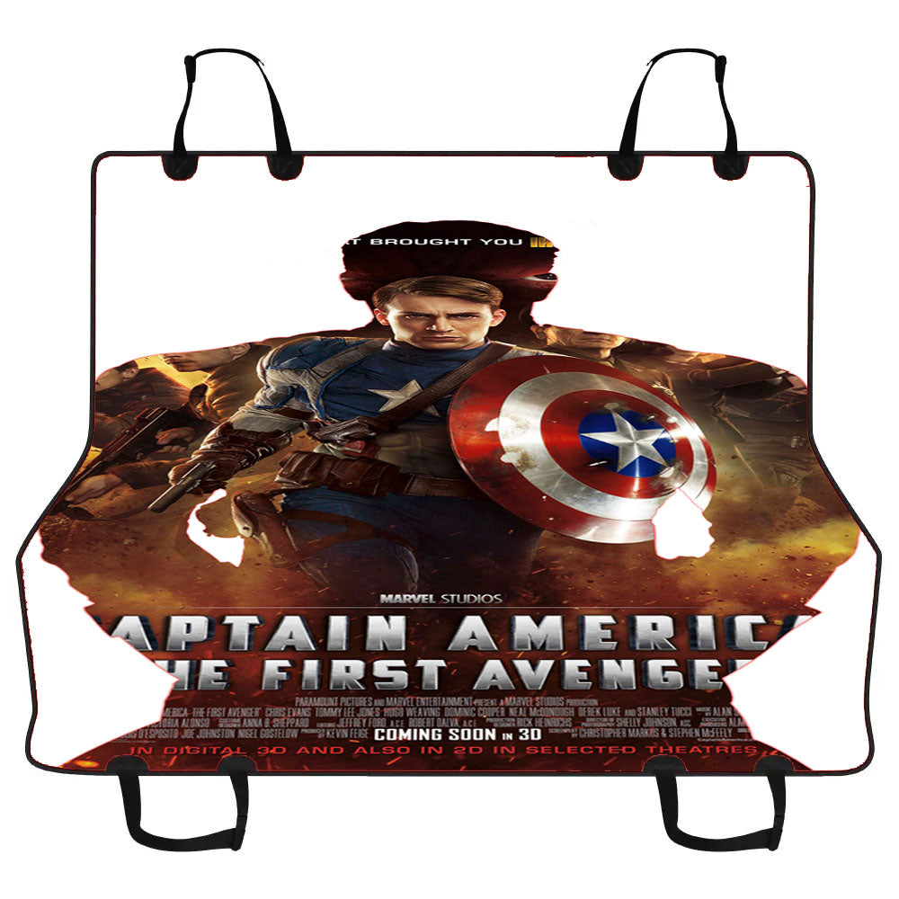 Captain America First Avengers Poster Car Pet Seat Cover