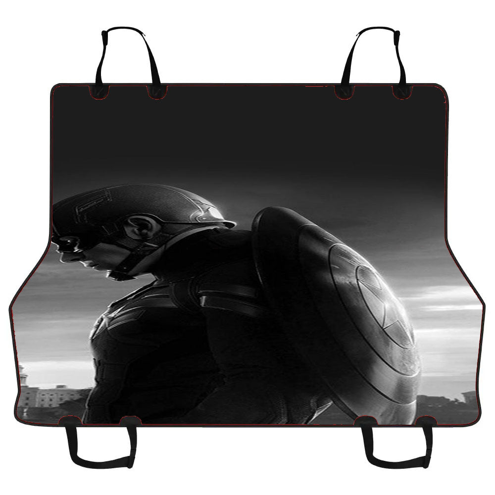Captain America Sad Car Pet Seat Cover