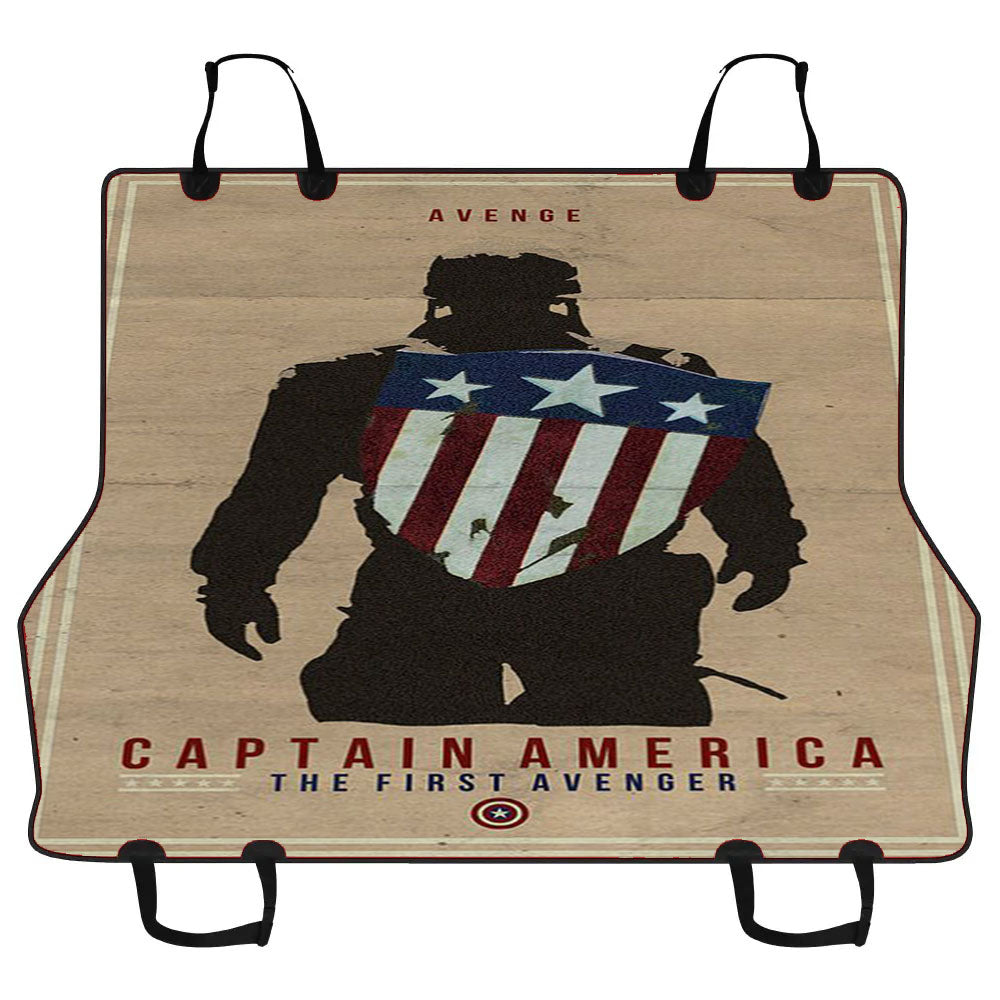 Captain America Te First Avengers Car Pet Seat Cover