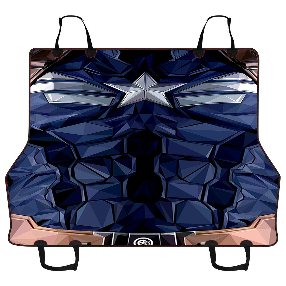 Captain America The First Avenger Art Texture Car Pet Seat Cover