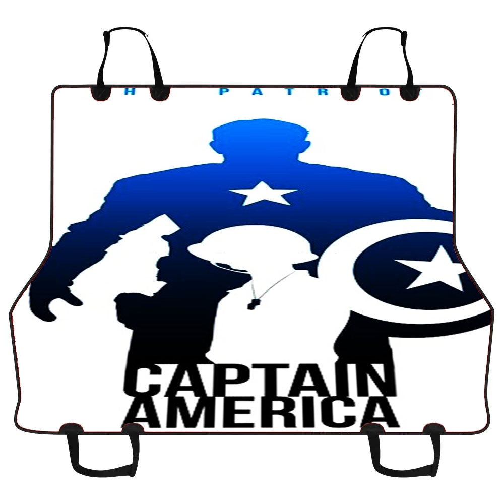 Captain America The Patriot Car Pet Seat Cover