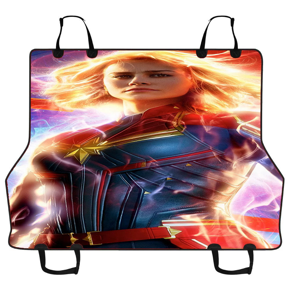Captain Marvel Brie Larson Car Pet Seat Cover