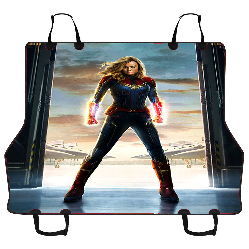 Captain Marvel Carol Danvers Car Pet Seat Cover