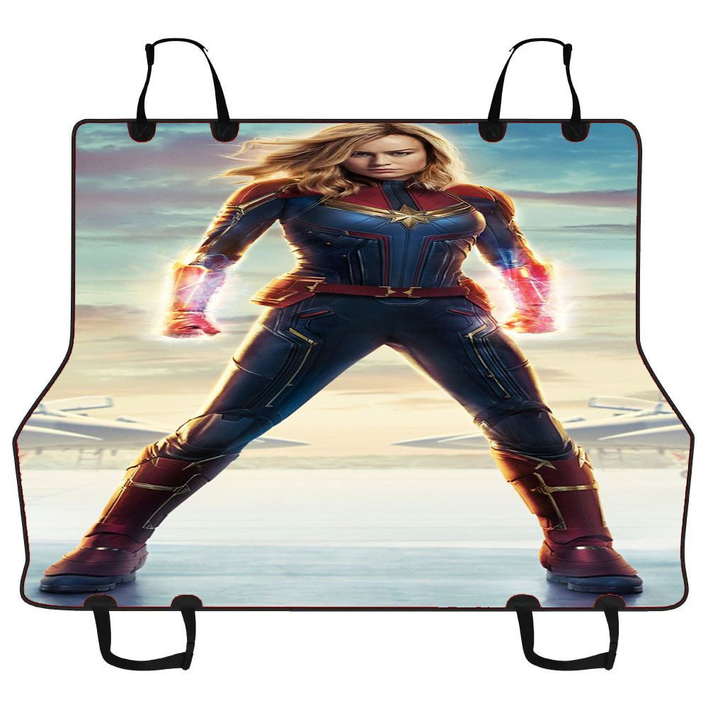 Captain Marvel Make World Peace Car Pet Seat Cover