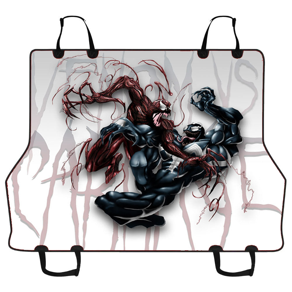 Carnage Vs Venom Villains Car Pet Seat Cover