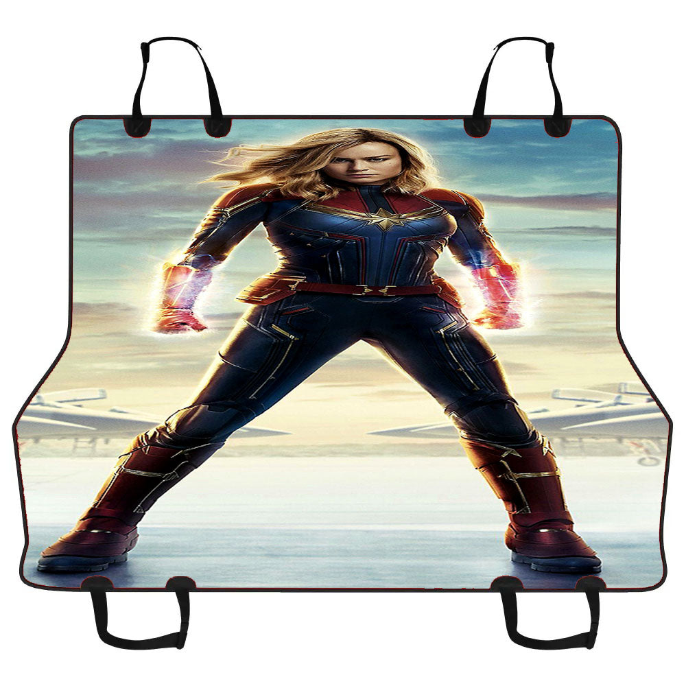 Carol Danvers Captain Marvel Car Pet Seat Cover