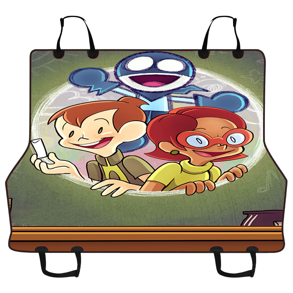Chalkzone Aesthetic Kids Cartoon Poster Car Pet Seat Cover