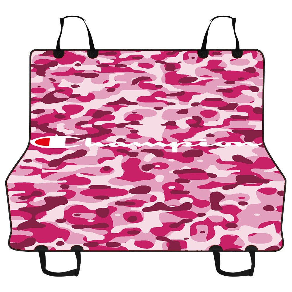 Champion Bape Camouflage Pink Car Pet Seat Cover