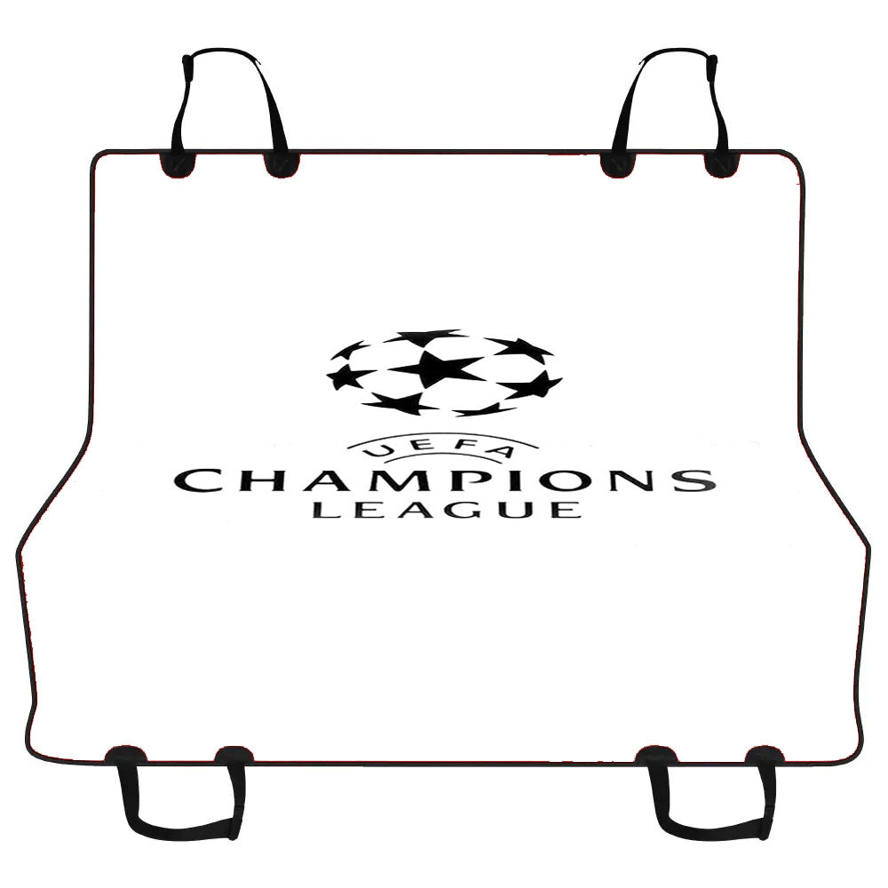 Champions League Europe Logo Soccer Art Illustration Car Pet Seat Cover