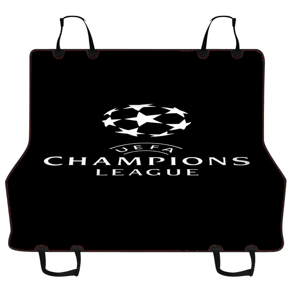 Champions League Europe Logo Soccer Art Illustration Dark Car Pet Seat Cover