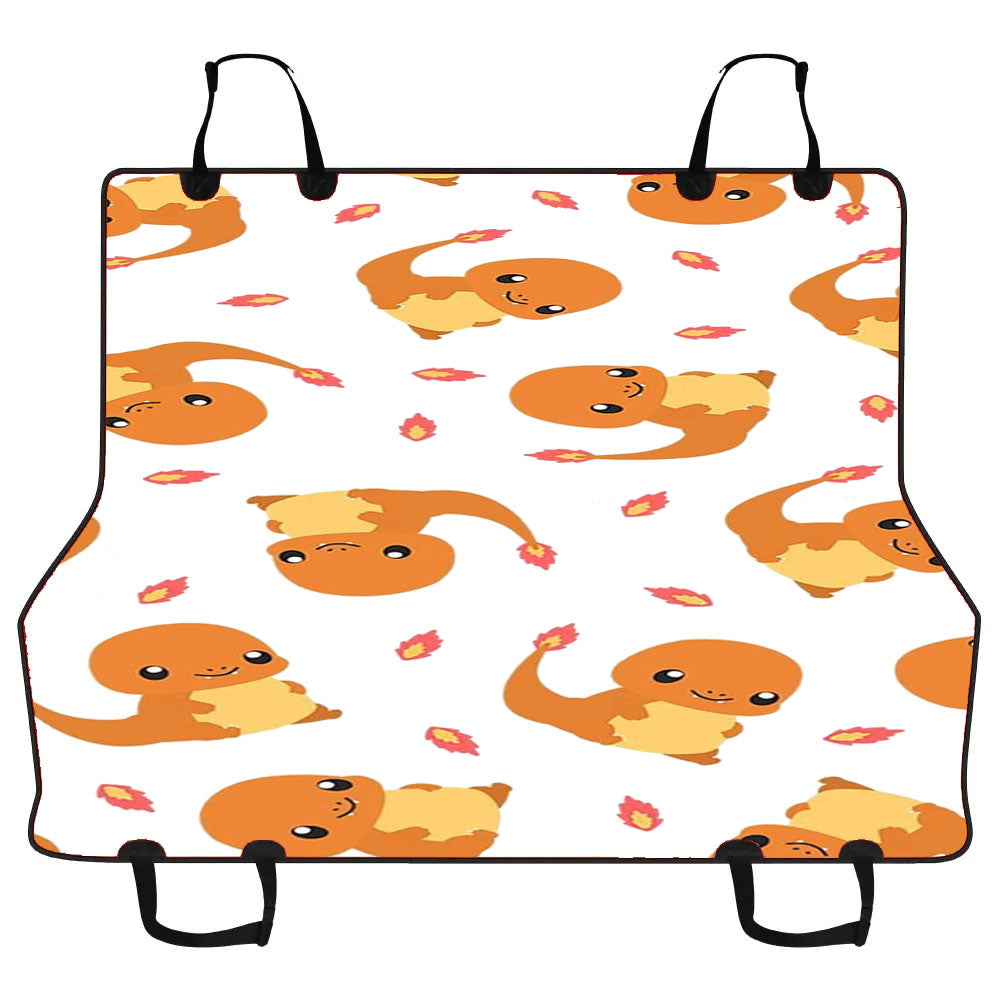 Charmander Cute Pokemon Pattern Car Pet Seat Cover