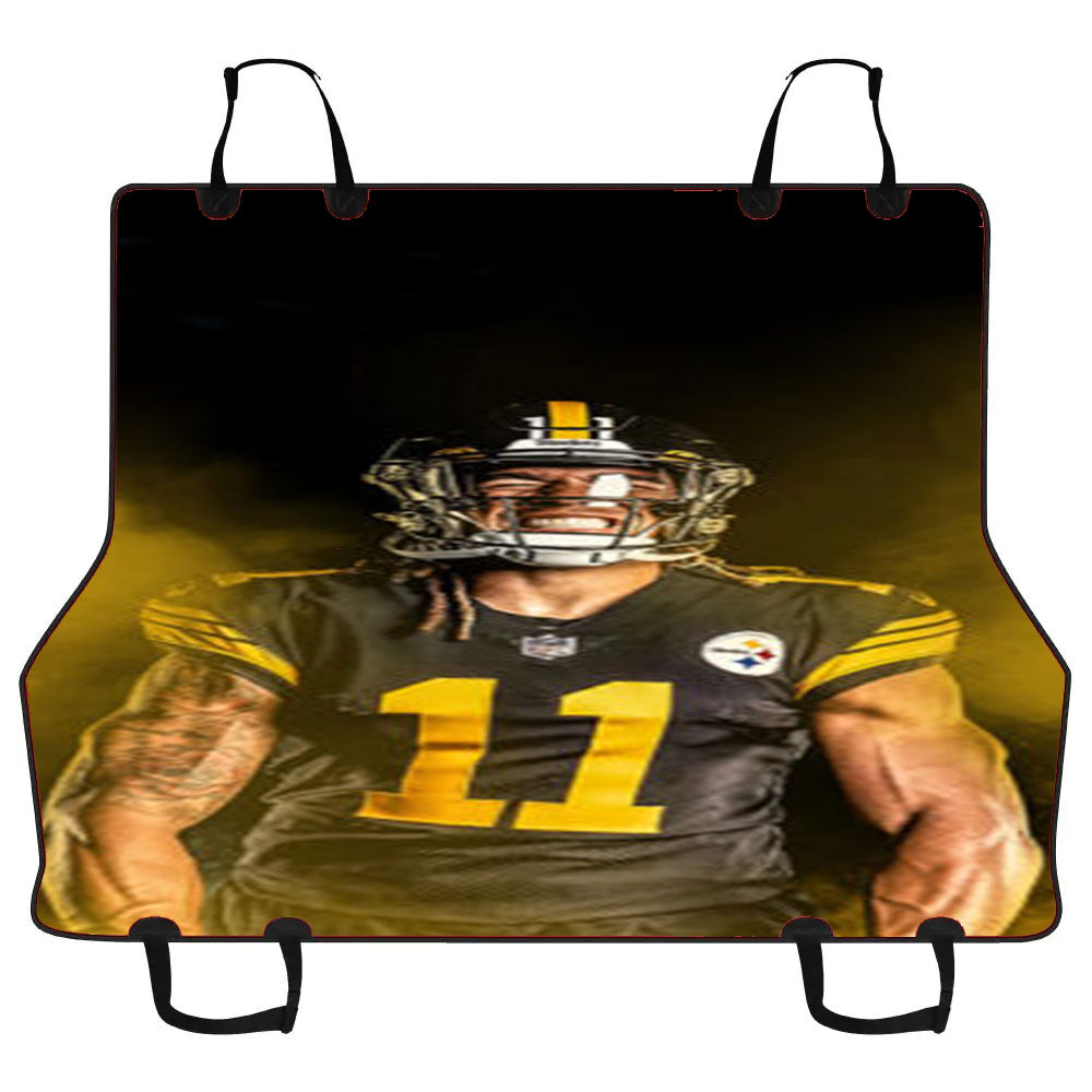 Chase Claypool Pittsburgh Steelers Car Pet Seat Cover