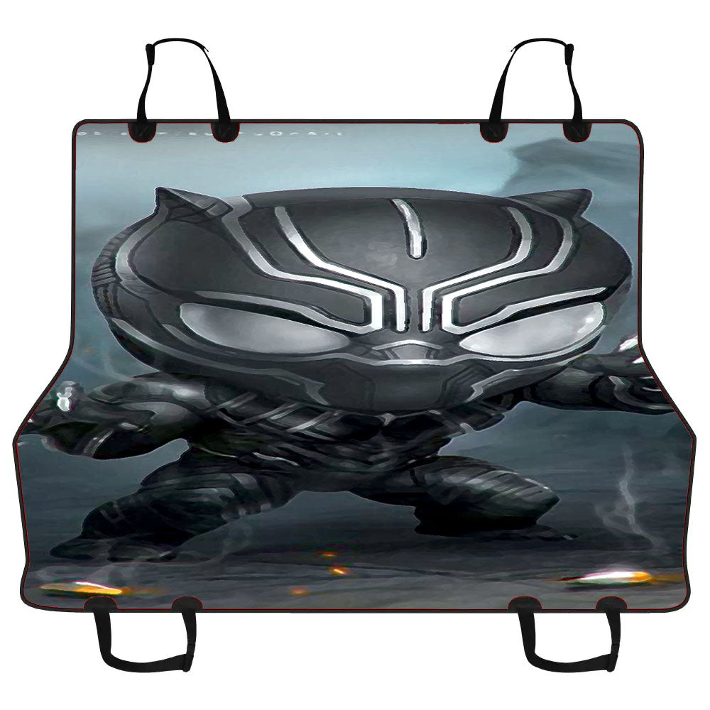 Chibi Fancy Black Panther Car Pet Seat Cover