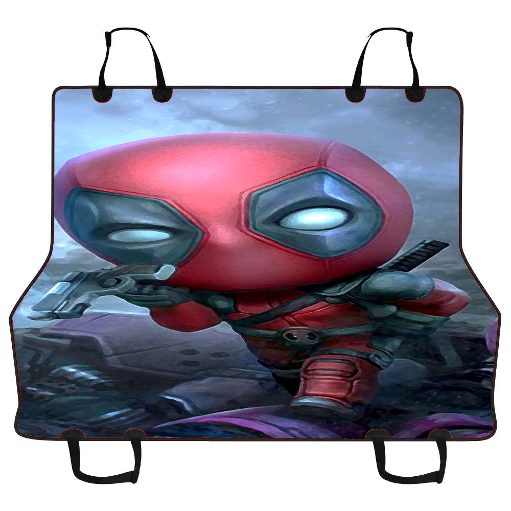 Chibi Fancy Deadpool Car Pet Seat Cover