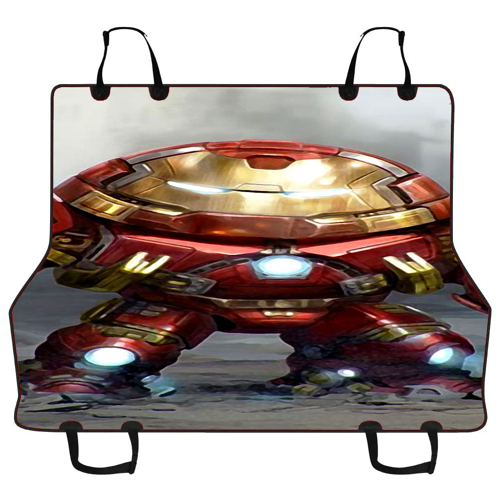 Chibi Fancy Iron Man Car Pet Seat Cover