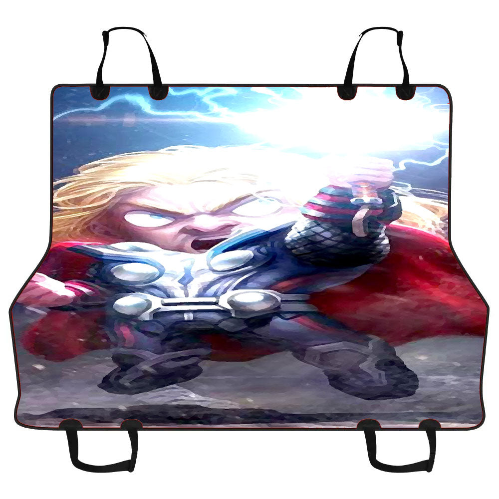 Chibi Fancy Thor Car Pet Seat Cover
