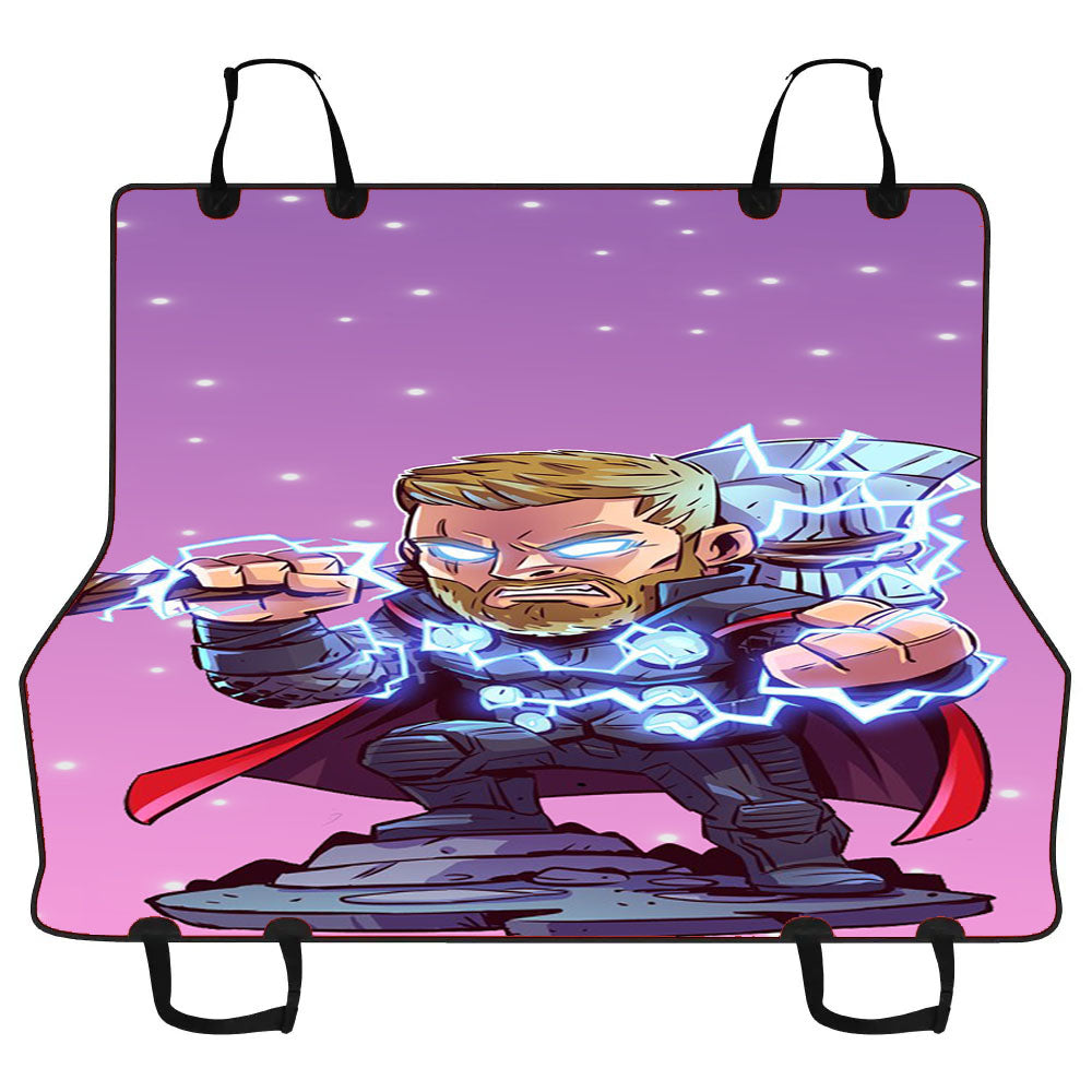 Chibi Thor Car Pet Seat Cover