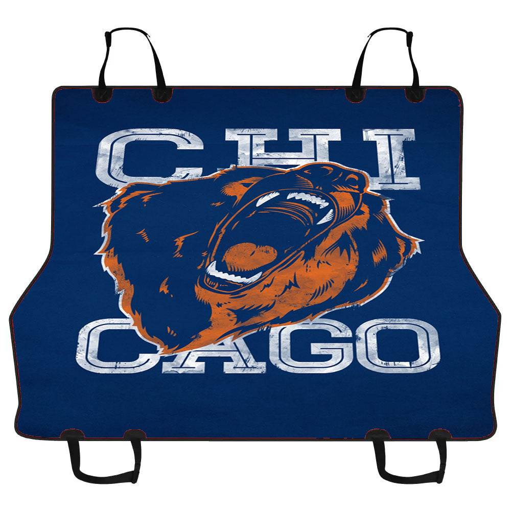 Chicago Angry Bears Nfl Car Pet Seat Cover