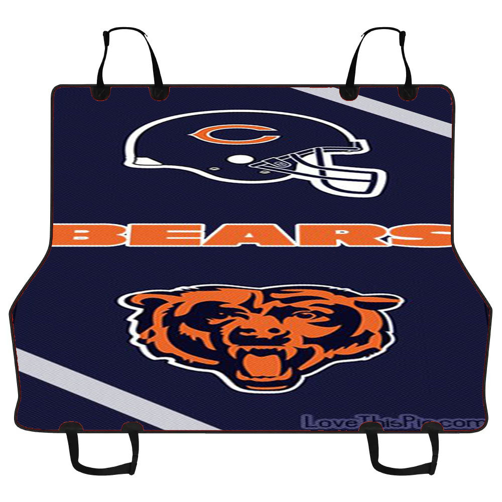 Chicago Bears Logo Car Pet Seat Cover