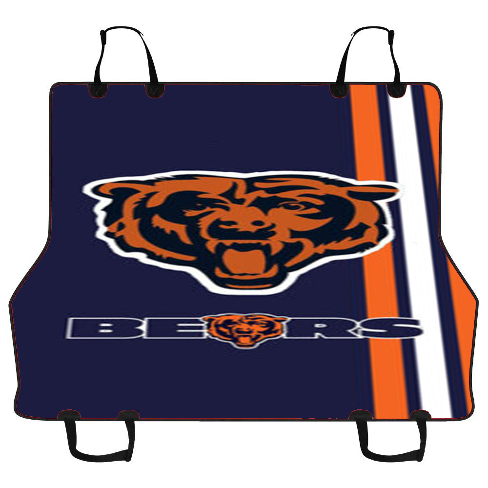 Chicago Bears Nfl Stripe Car Pet Seat Cover
