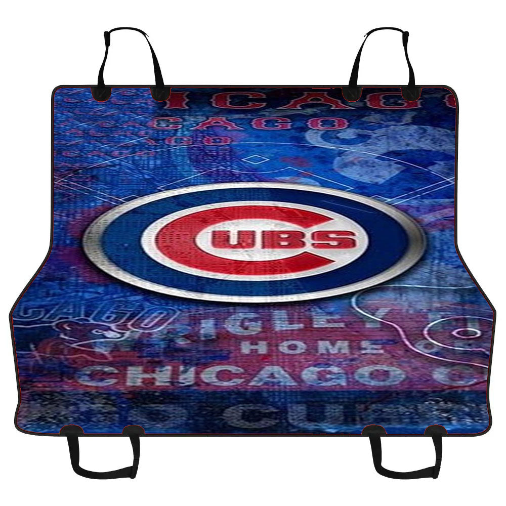 Chicago Cubs 2 Car Pet Seat Cover