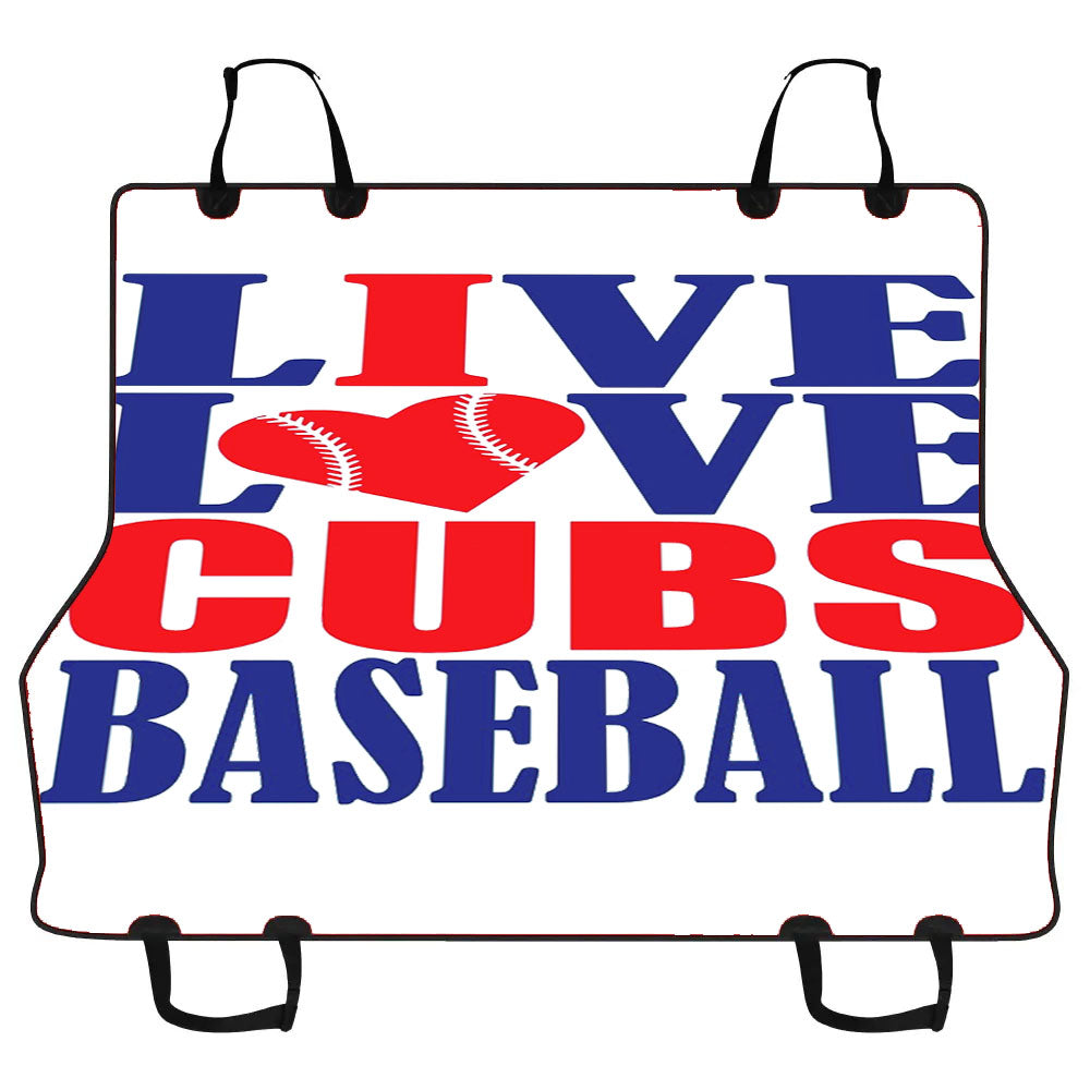 Chicago Cubs Baseball Quotes Car Pet Seat Cover