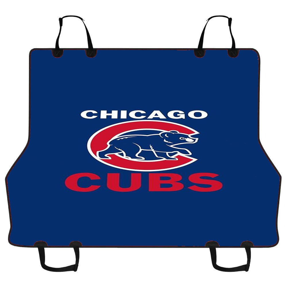 Chicago Cubs Bear Logo Style Car Pet Seat Cover
